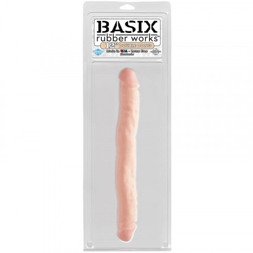 BASIX RUBBER WORKS Basix Rubber Works 40,6 cm Double Dong   Farba Telo