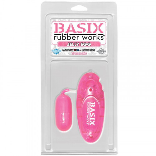 BASIX RUBBER WORKS Želé vajíčko Basix Rubber Works - Farba ružová