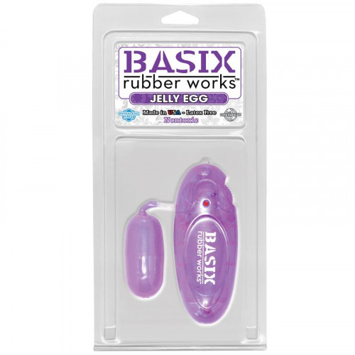 BASIX RUBBER WORKS Želé vajíčko Basix Rubber Works - Farba fialová