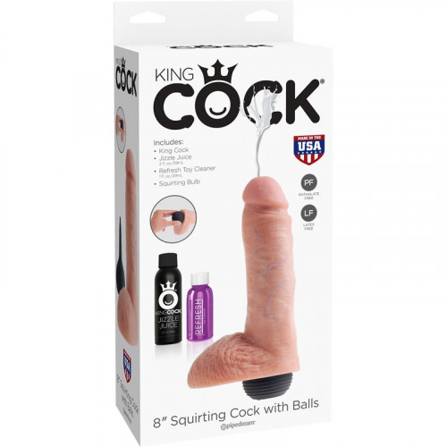 KING COCK Squirting Cock 8 Flesh