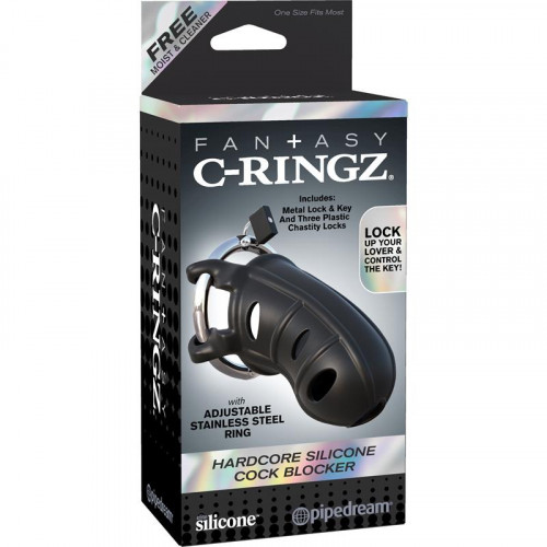 FANTASY C-RINGZ Fantasy C-Ringz hardcore silikónový blokátor penisu čierny