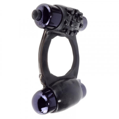 FANTASY C-RINGZ Fantasy C-Ringz Duo-vibračný super prsteň čierny