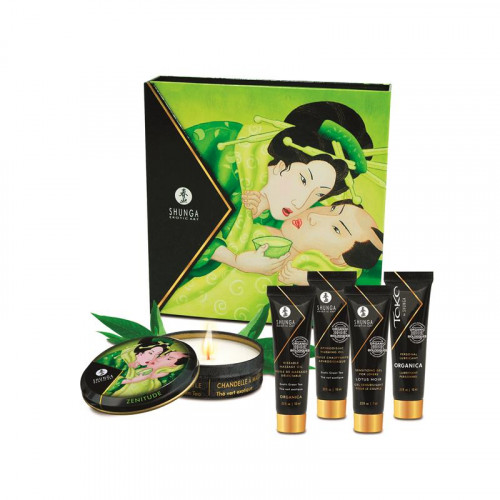 SHUNGA Shunga Geisha Secrets Kit Zelený čaj
