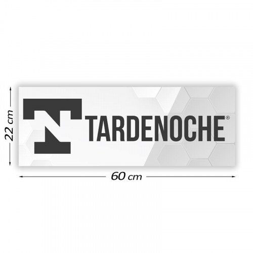 TARDENOCHE Reklamný nápis Tardenoche 60 cm x 22 cm