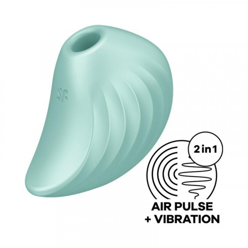 SATISFYER Clitoris Sucker Pearl Driver Mint   vzduchový pulzný vibrátor