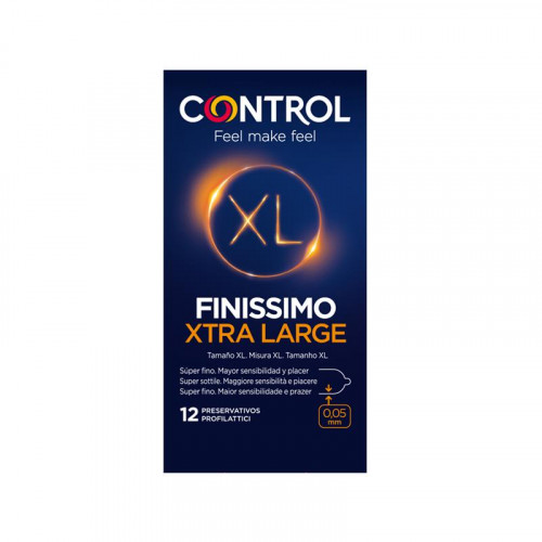 CONTROL Kondom   Fin ssimo XL 12 jednotiek