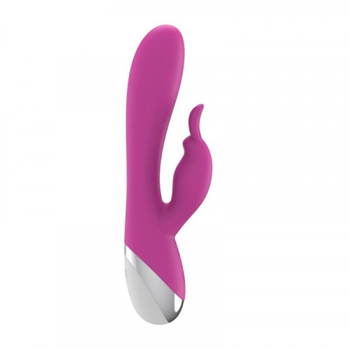 A-GUSTO Dual Vibe with Rabbit USB Silicone Pink