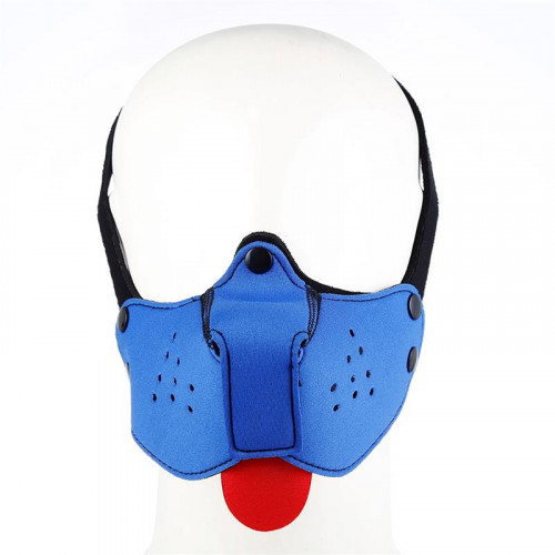 A-GUSTO Neoprénová maska ​​na tvár modrá