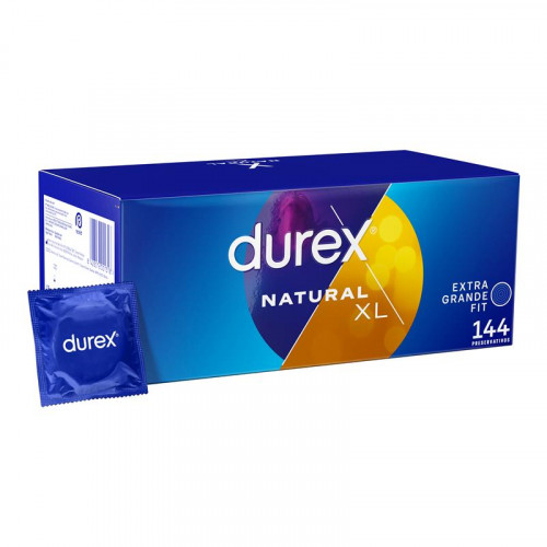 DUREX Prírodné XL kondómy 144 ks