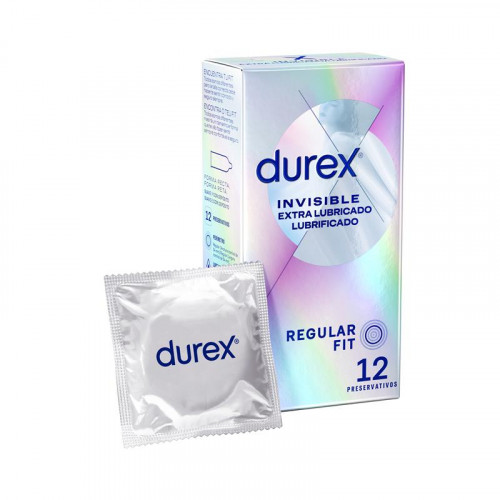 DUREX kondómy neviditeľné extra lub 12ks
