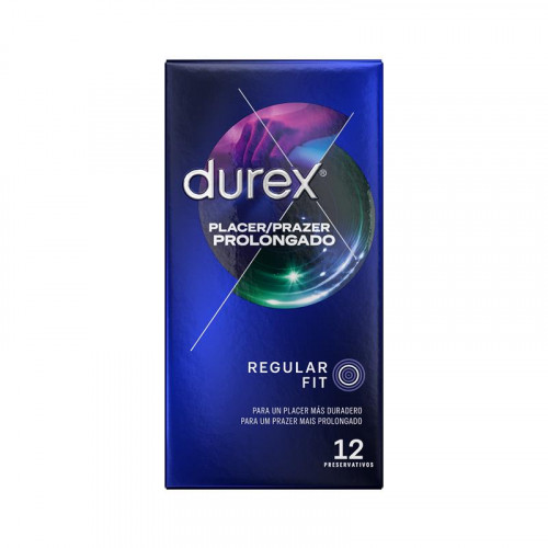 DUREX kondómy predĺžené potešenie 12ks