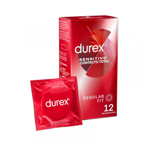 DUREX Citlivé kondómy Total Contact 12ks