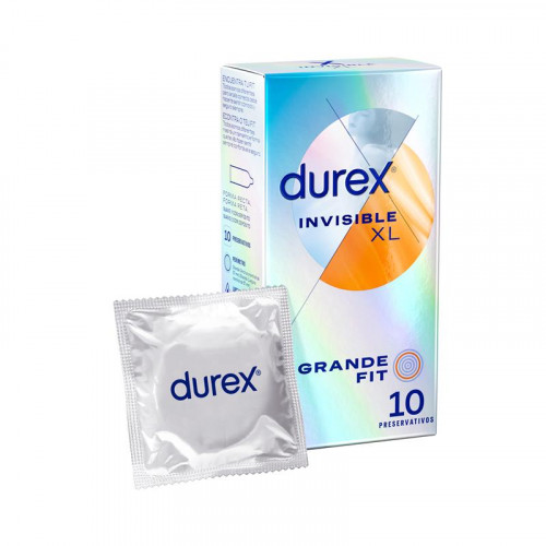 DUREX kondómy neviditeľné XL 10ks