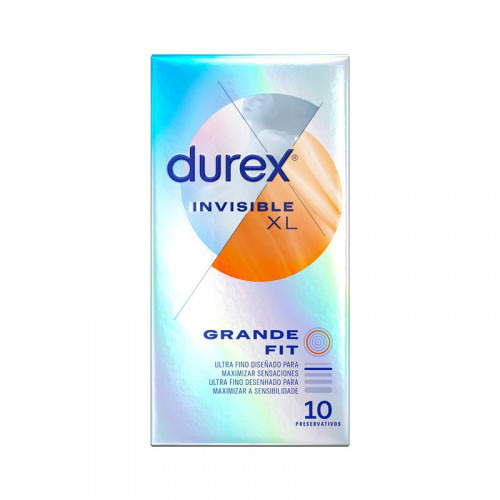 DUREX kondómy neviditeľné XL 10ks