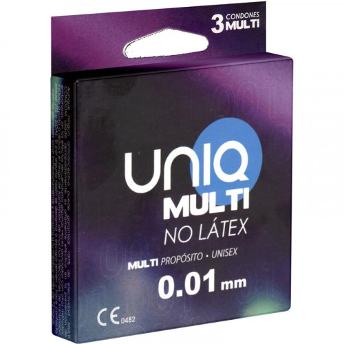 UNIQ multisexuálne kondómy 3 jednotky