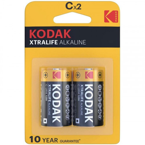 KODAK Xtralife Alkaline battery C LR6 Blister of 2