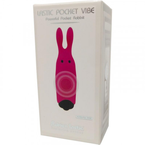 ADRIEN LASTIC Vibračná guľka Lastic Pocket ružový silikón 8,5 x 2,3 cm