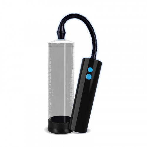 BOOST PUMPS Pumpa na penis s diaľkovým ovládaním PSX05 USB nabíjateľná priehľadná