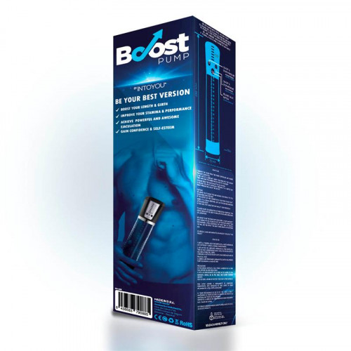 BOOST PUMPS Automatická pumpa na penis s displejom PSX09 USB